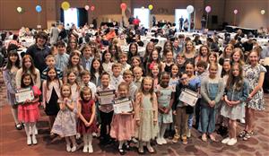 Student Winners who attended the 2023 PA PTA State Reflections Ceremony